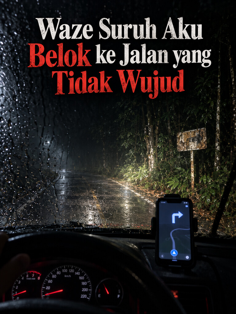 Waze Suruh Aku Belok ke Jalan yang Tidak Wujud