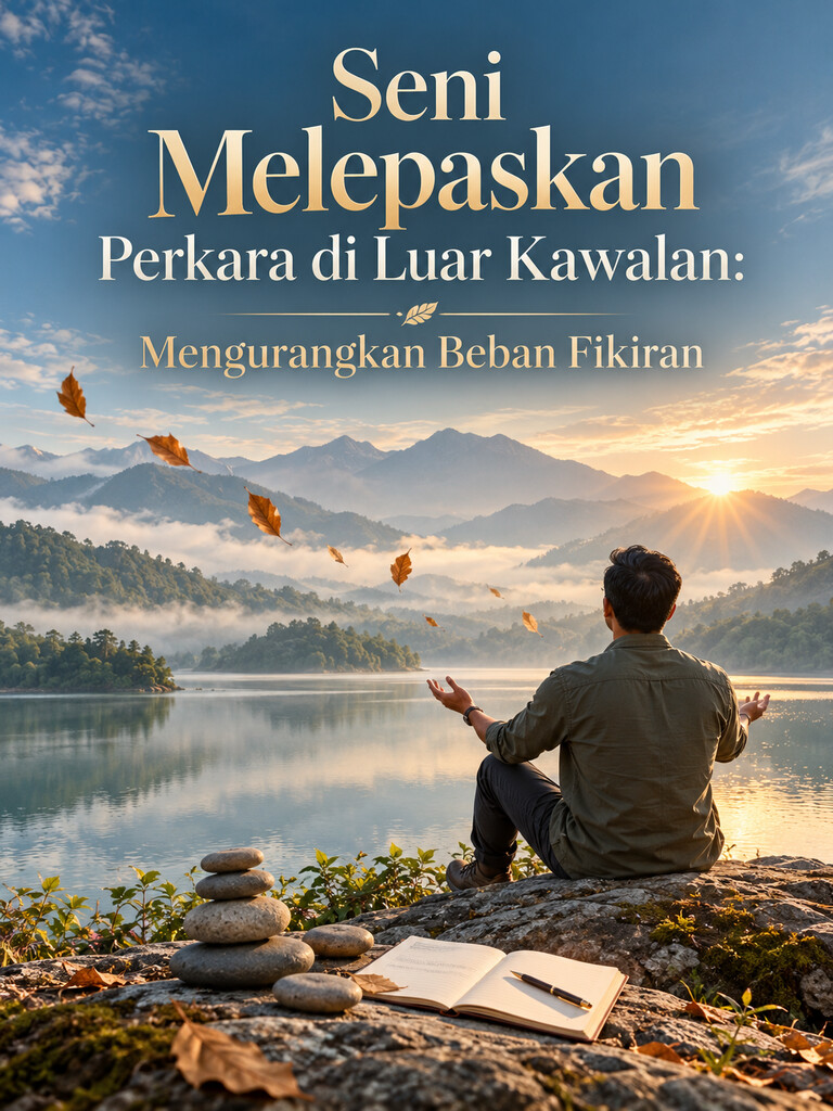 Seni Melepaskan Perkara di Luar Kawalan: Mengurangkan Beban Fikiran