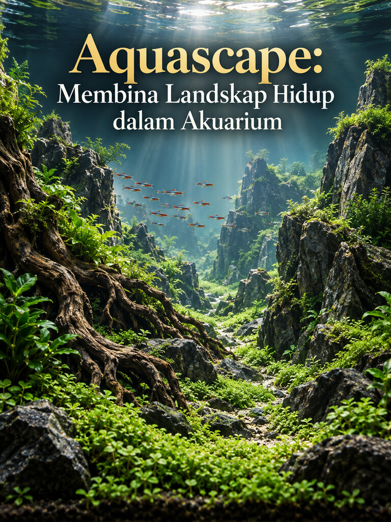 Aquascape: Membina Landskap Hidup dalam Akuarium