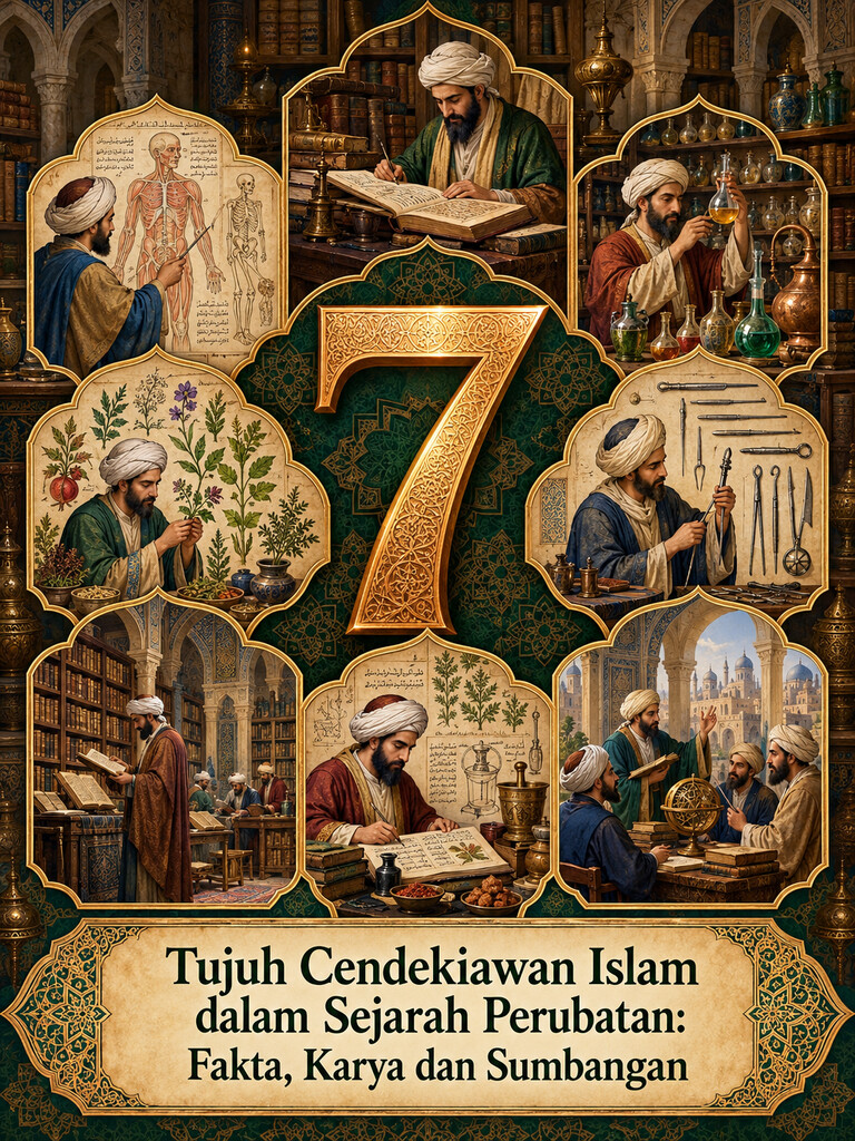 Tujuh Cendekiawan Islam dalam Sejarah Perubatan: Fakta, Karya dan Sumbangan