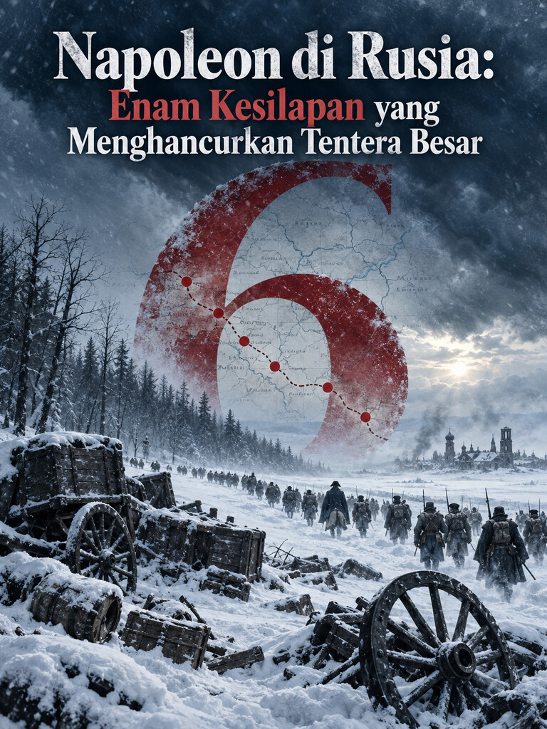 Napoleon di Rusia: Enam Kesilapan yang Menghancurkan Tentera Besar