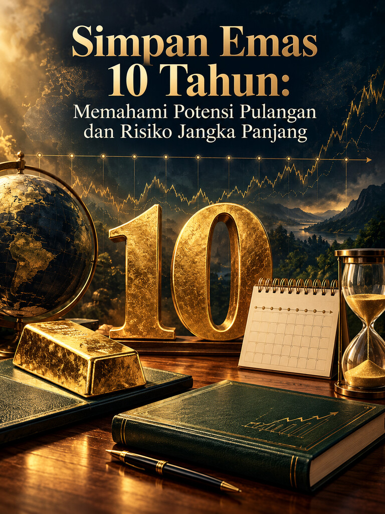Simpan Emas 10 Tahun: Memahami Potensi Pulangan dan Risiko Jangka Panjang