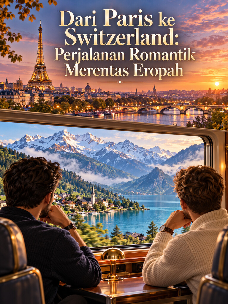Dari Paris ke Switzerland: Perjalanan Romantik Merentas Eropah