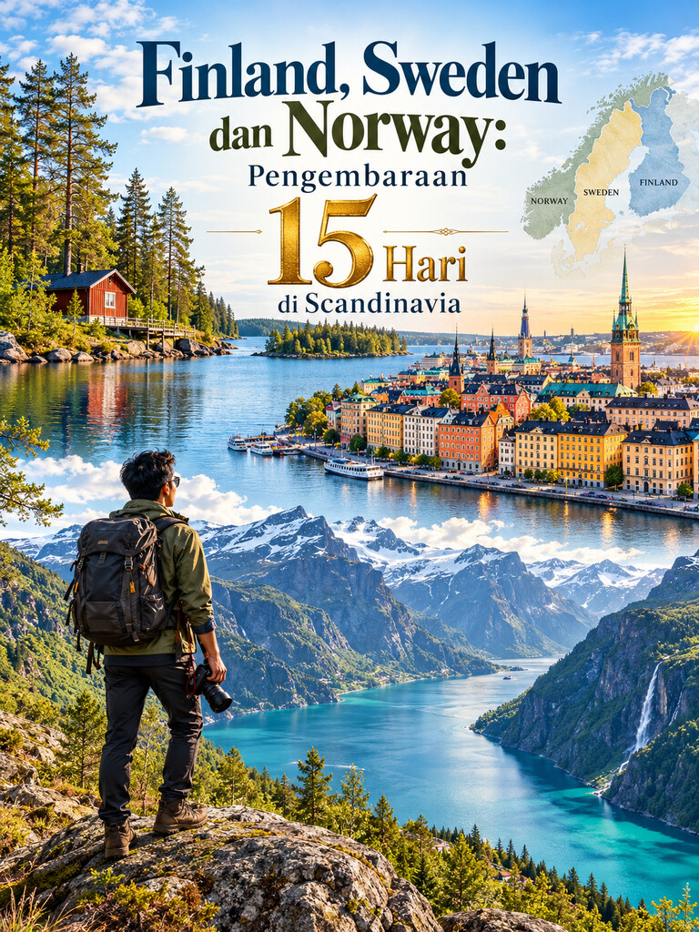 Finland, Sweden dan Norway: Pengembaraan 15 Hari di Scandinavia