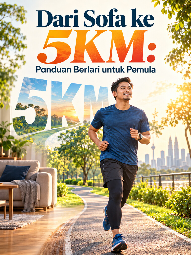 Dari Sofa ke 5KM: Panduan Berlari untuk Pemula