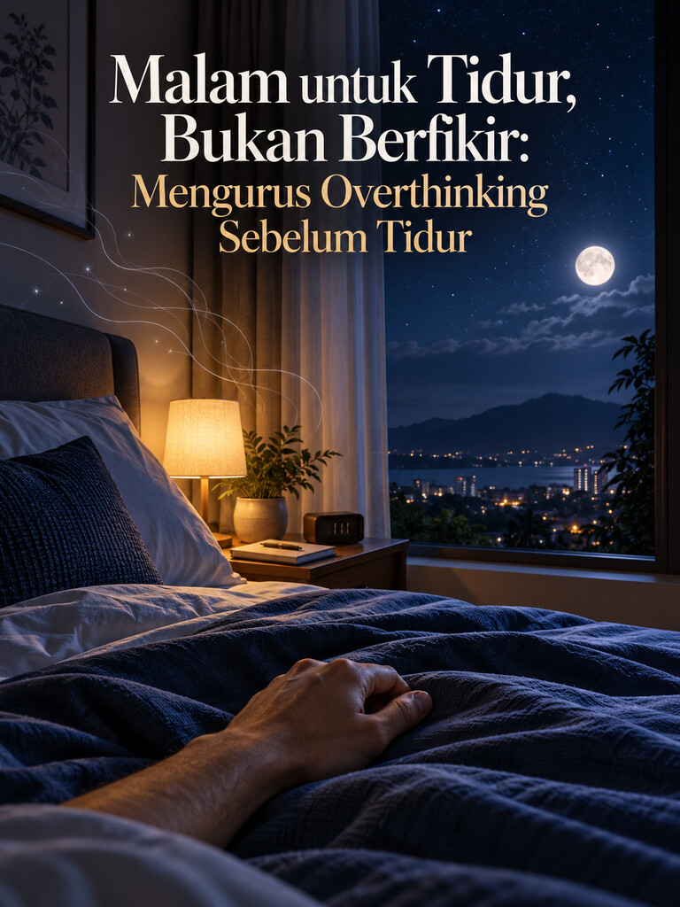 Malam untuk Tidur, Bukan Berfikir: Mengurus Overthinking Sebelum Tidur