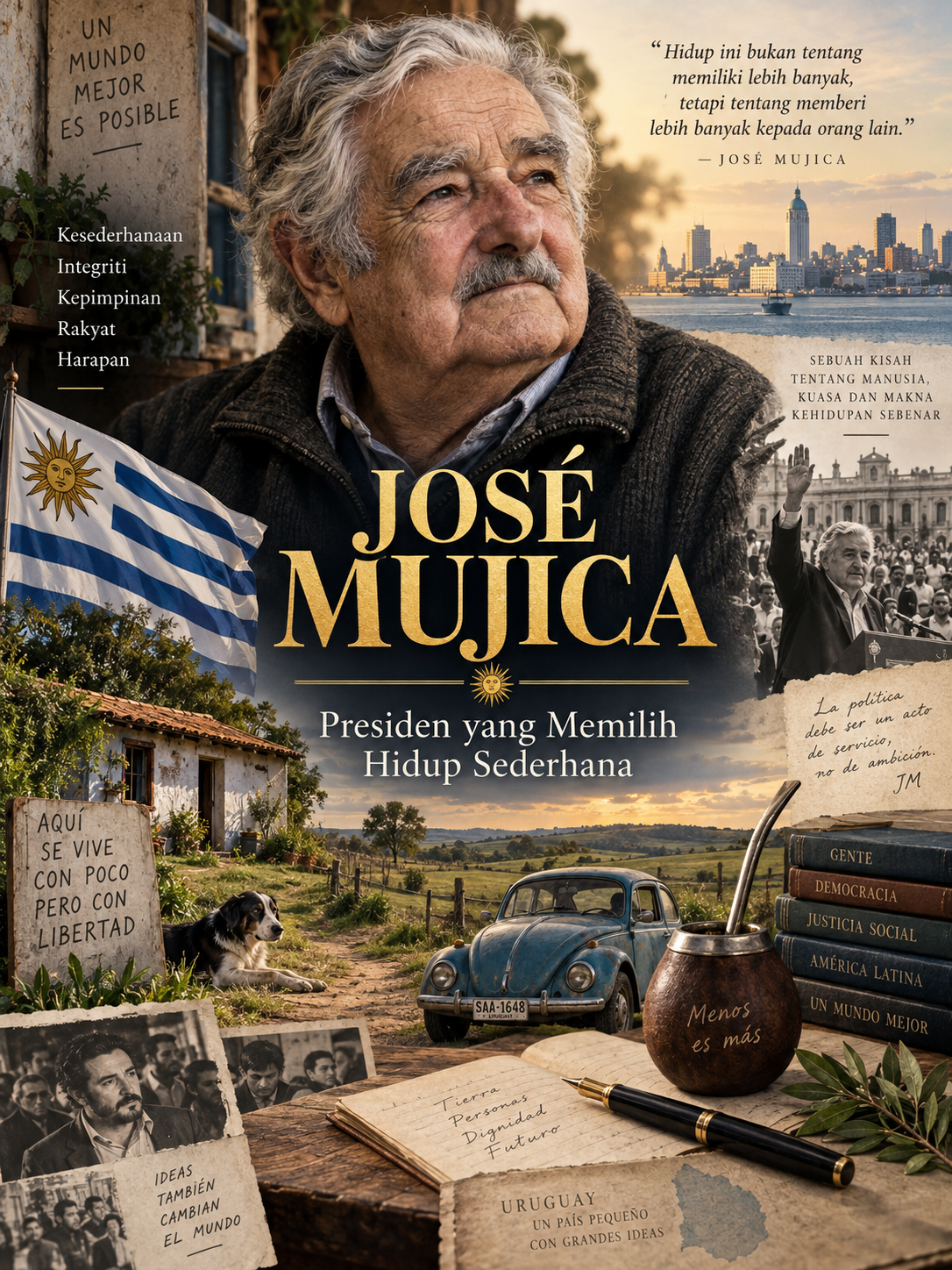 José Mujica: Presiden yang Memilih Hidup Sederhana
