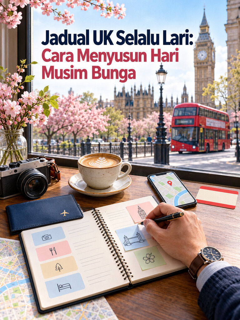 Jadual UK Selalu Lari: Cara Menyusun Hari Musim Bunga