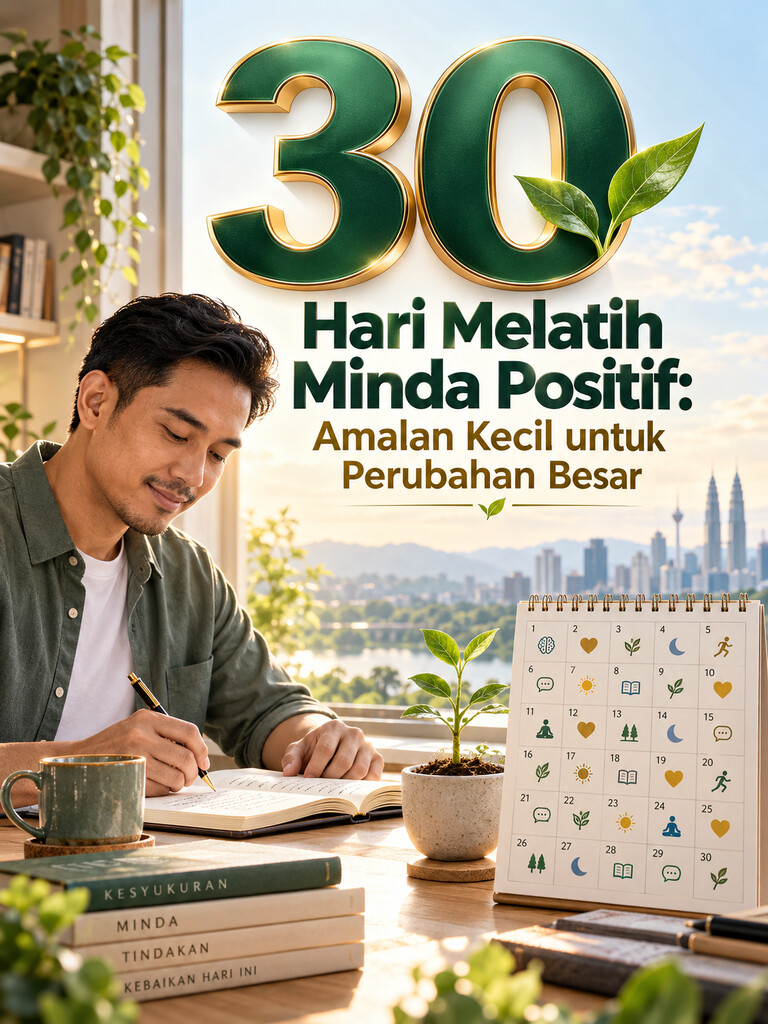 30 Hari Melatih Minda Positif: Amalan Kecil untuk Perubahan Besar
