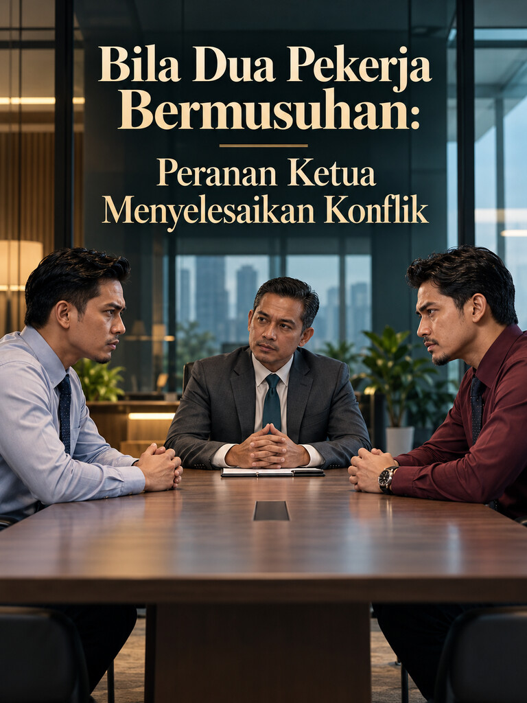 Bila Dua Pekerja Bermusuhan: Peranan Ketua Menyelesaikan Konflik