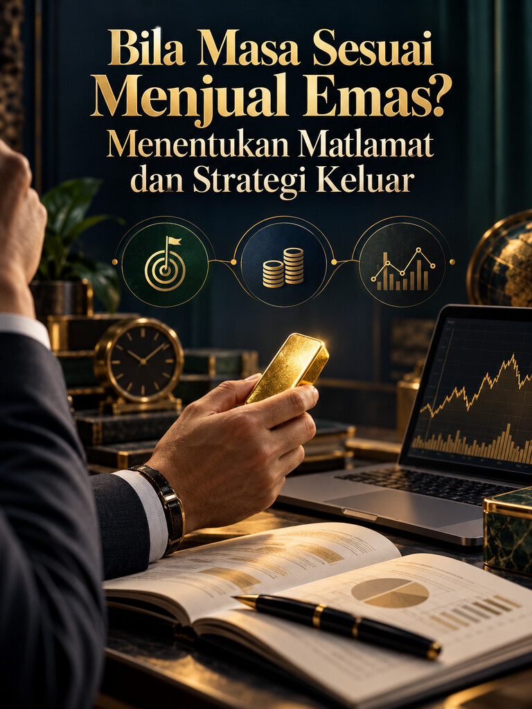 Bila Masa Sesuai Menjual Emas? Menentukan Matlamat dan Strategi Keluar