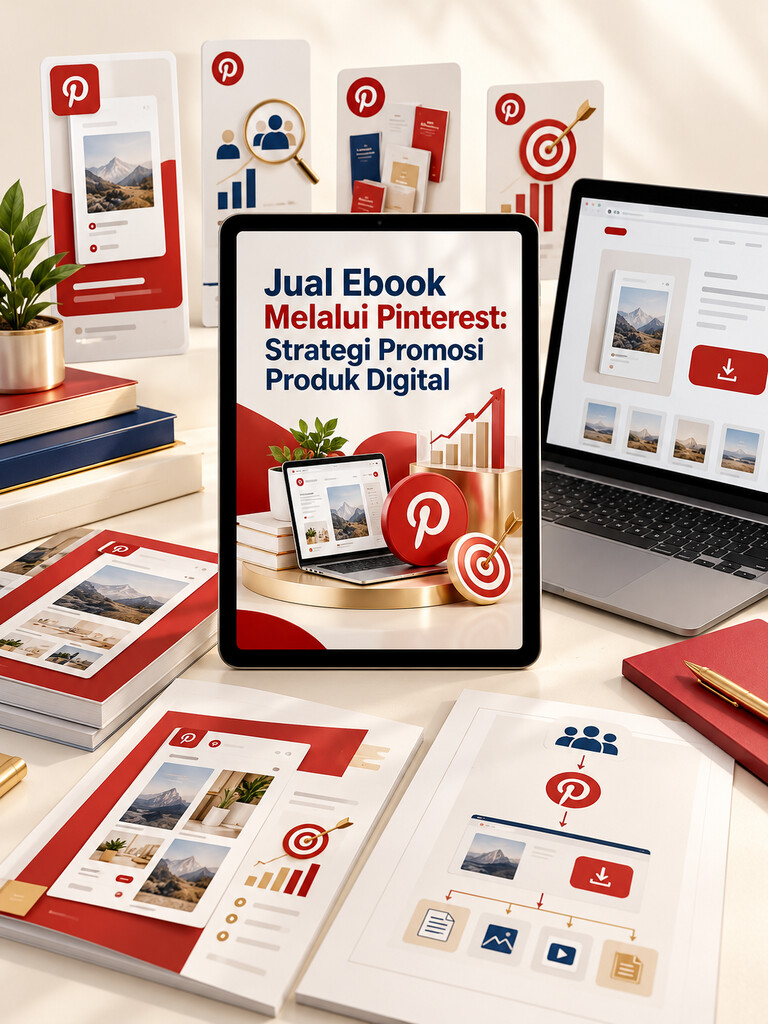 Jual Ebook Melalui Pinterest: Strategi Promosi Produk Digital