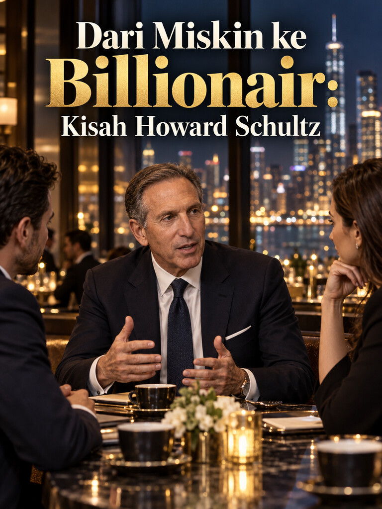 Dari Miskin ke Billionair: Kisah Howard Schultz