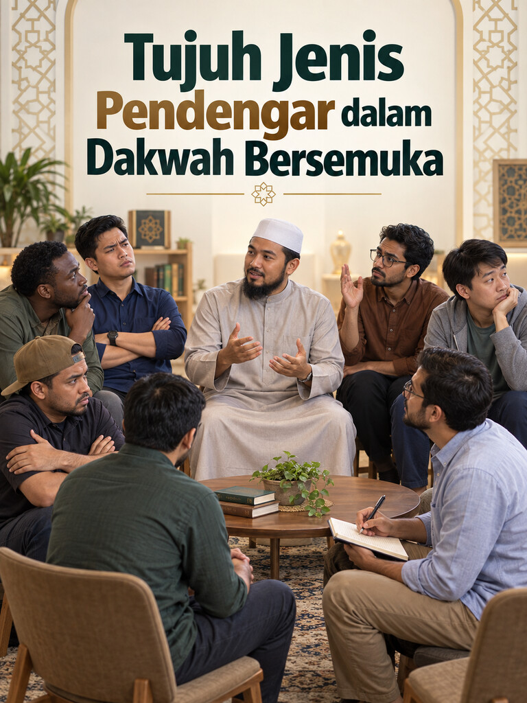 Tujuh Jenis Pendengar dalam Dakwah Bersemuka