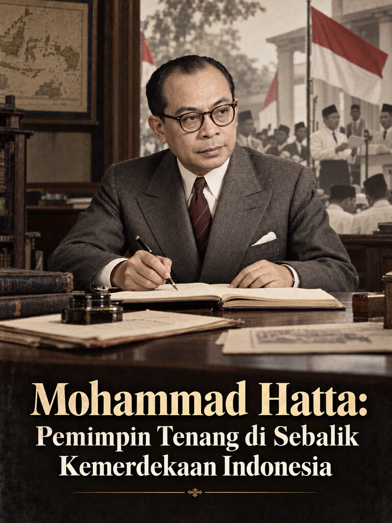 Mohammad Hatta: Pemimpin Tenang di Sebalik Kemerdekaan Indonesia