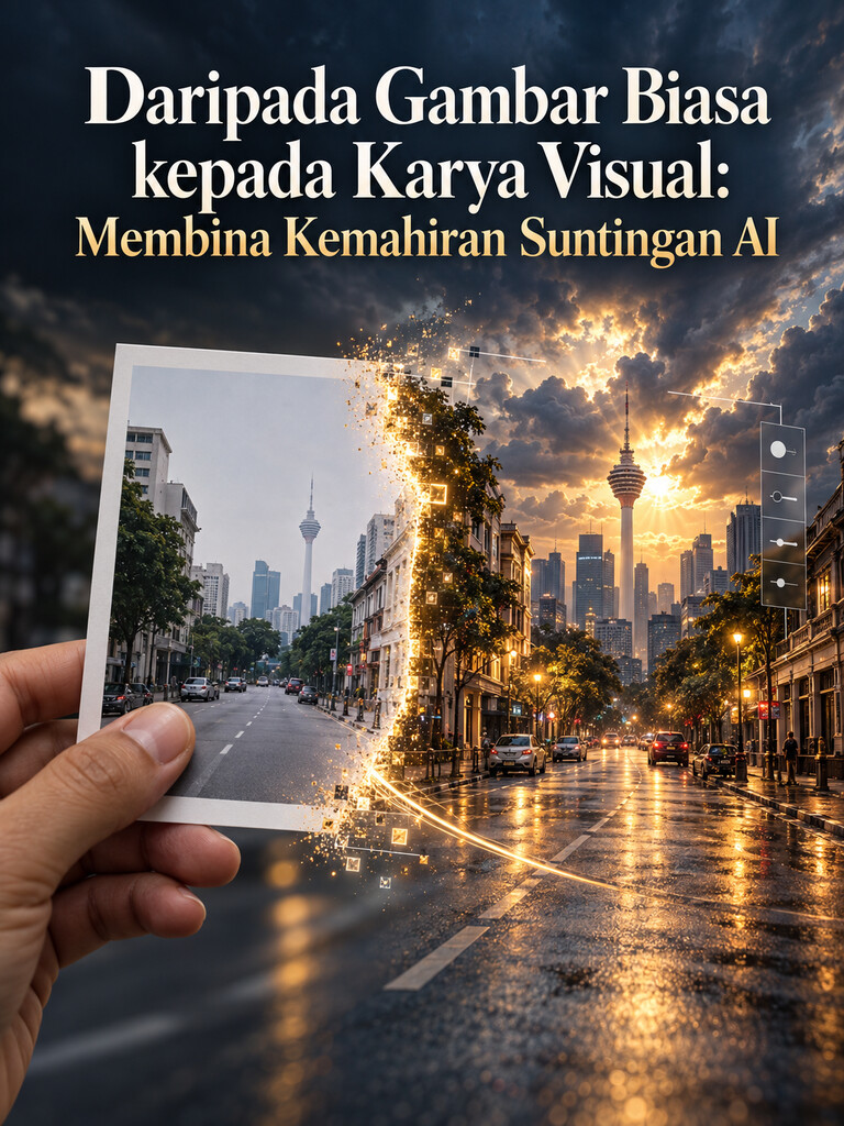 Daripada Gambar Biasa kepada Karya Visual: Membina Kemahiran Suntingan AI