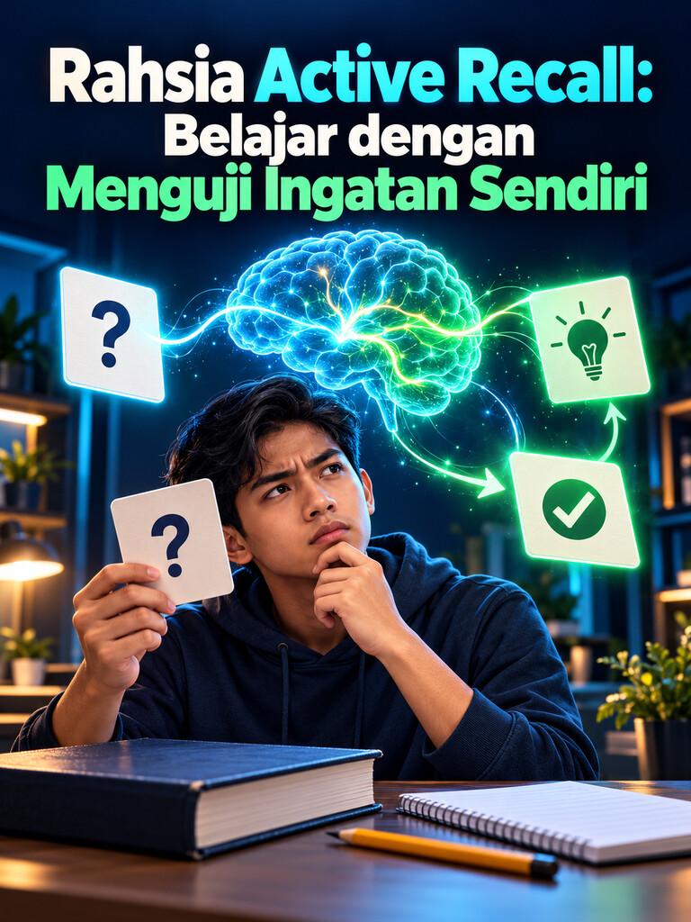Rahsia Active Recall: Belajar dengan Menguji Ingatan Sendiri