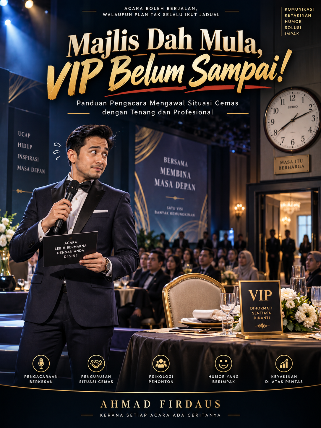 Majlis Dah Mula, VIP Belum Sampai!