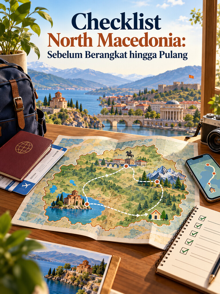 Checklist North Macedonia: Sebelum Berangkat hingga Pulang