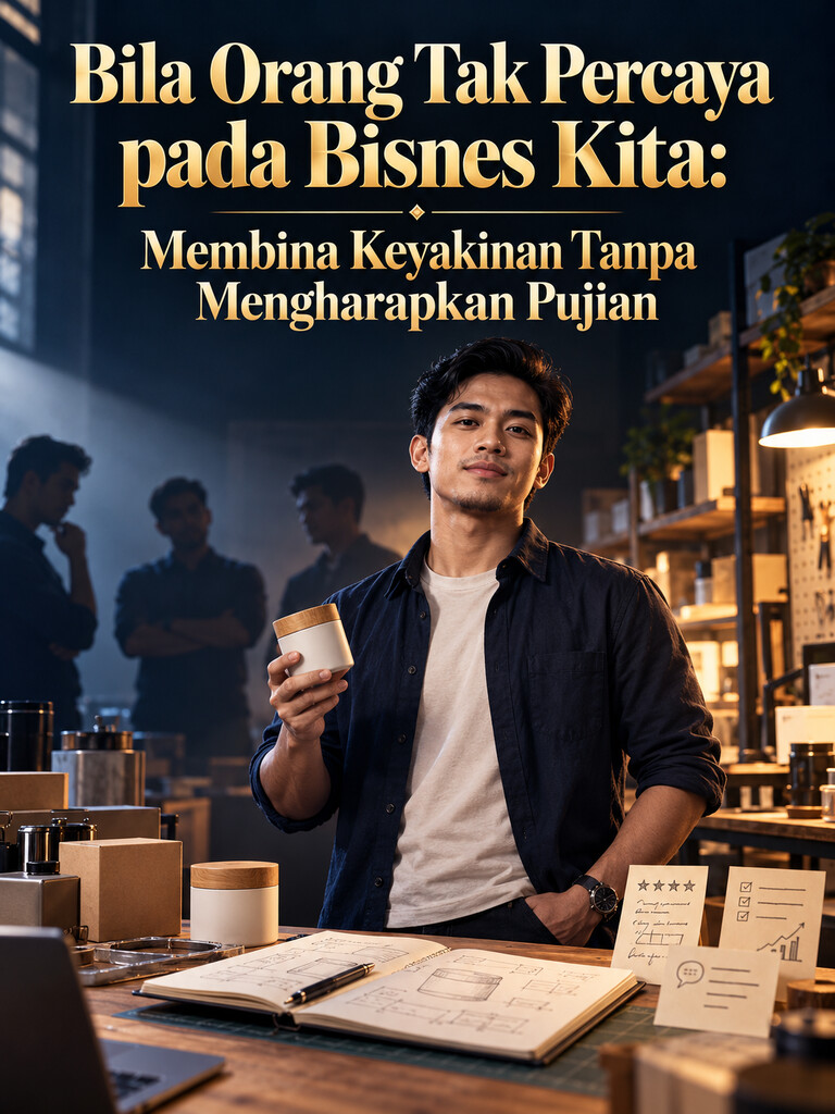 Bila Orang Tak Percaya pada Bisnes Kita: Membina Keyakinan Tanpa Mengharapkan Pujian