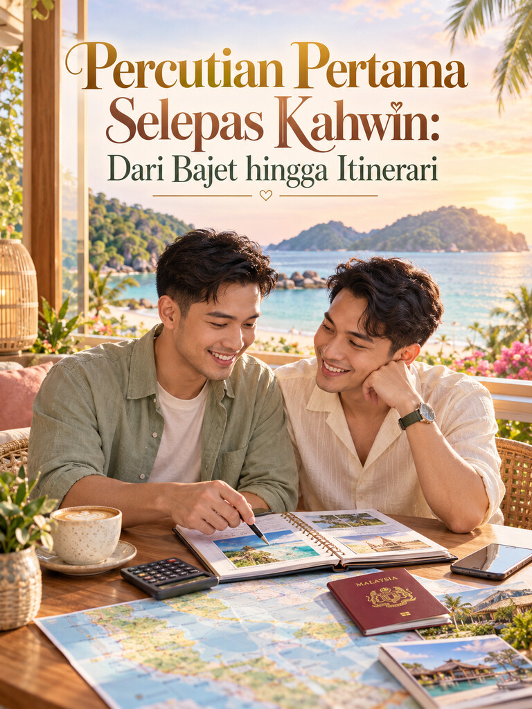 Percutian Pertama Selepas Kahwin: Dari Bajet hingga Itinerari