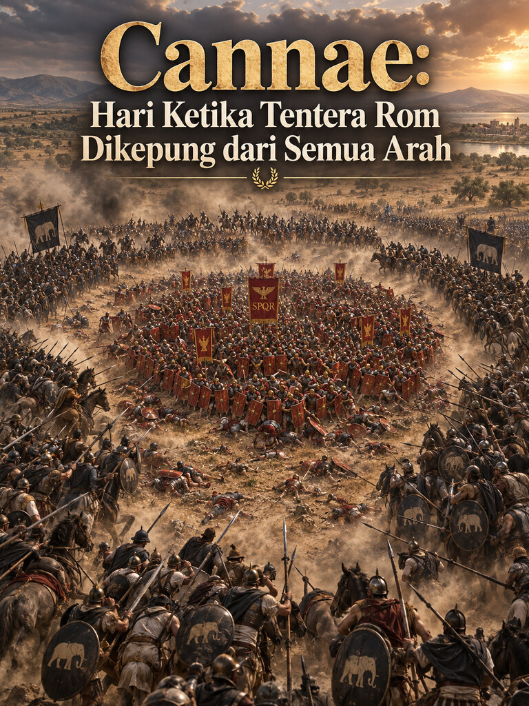 Cannae: Hari Ketika Tentera Rom Dikepung dari Semua Arah
