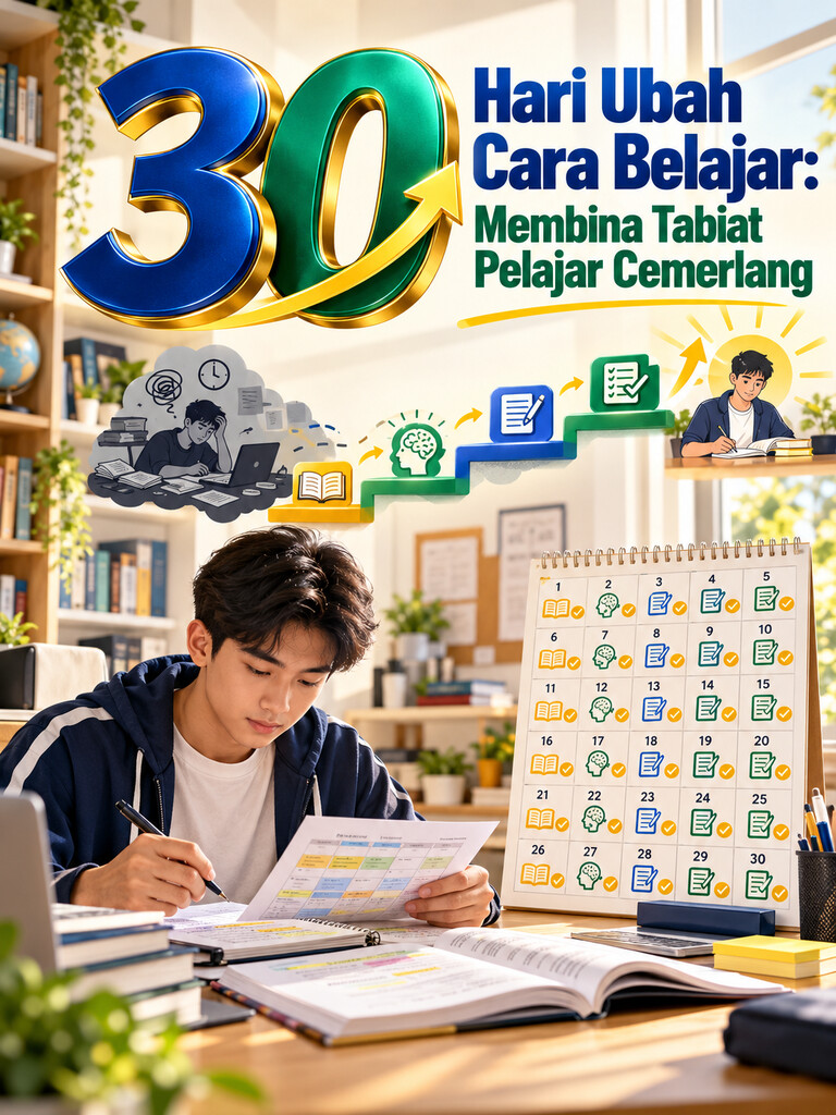 30 Hari Ubah Cara Belajar: Membina Tabiat Pelajar Cemerlang
