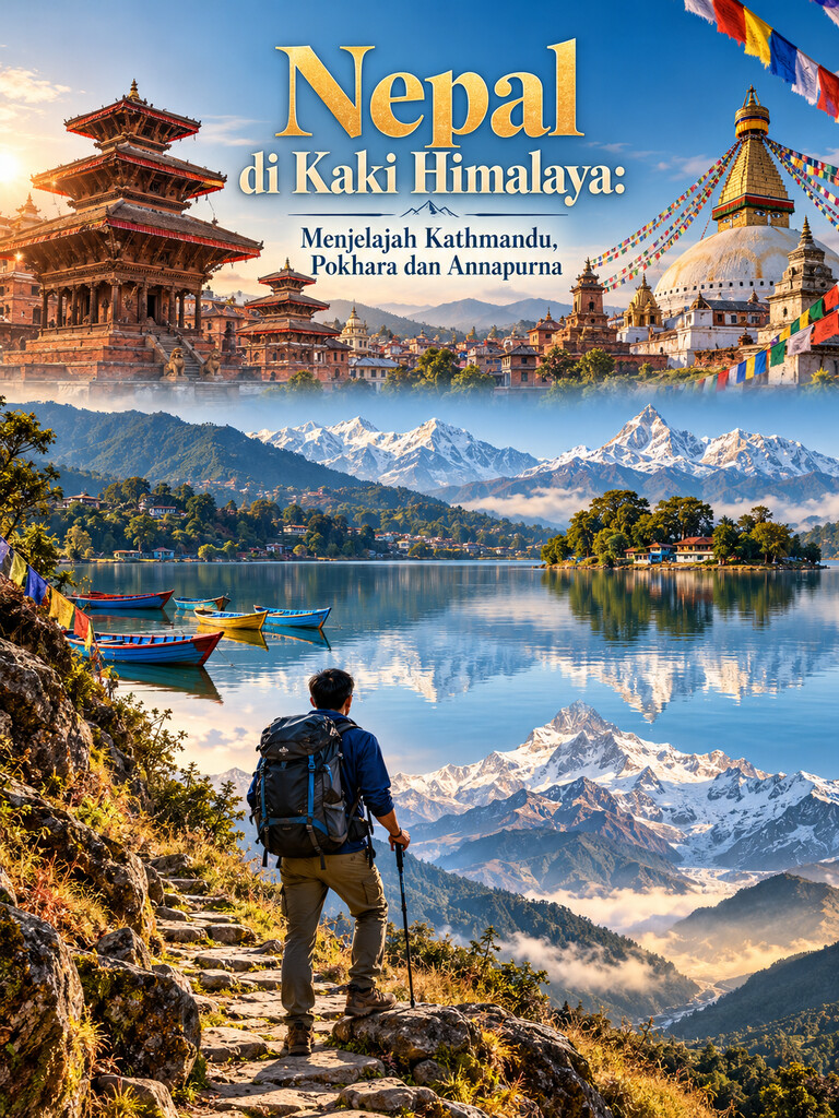Nepal di Kaki Himalaya: Menjelajah Kathmandu, Pokhara dan Annapurna