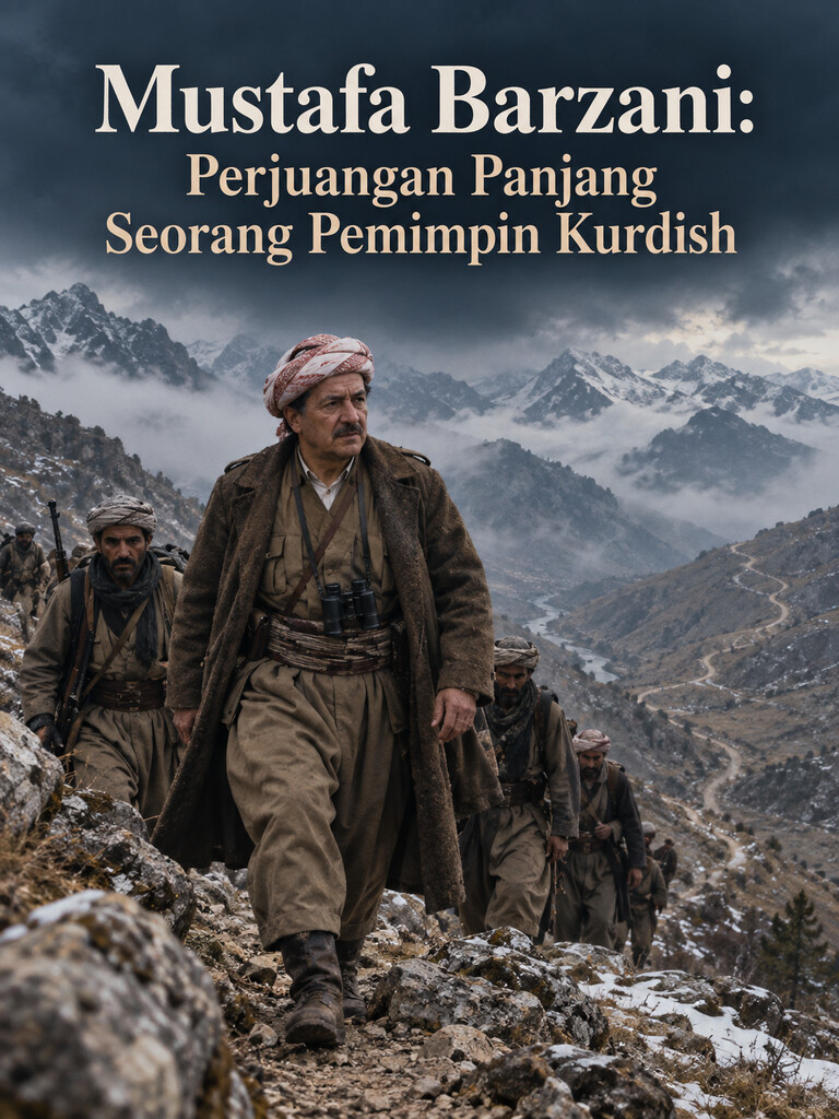 Mustafa Barzani: Perjuangan Panjang Seorang Pemimpin Kurdish