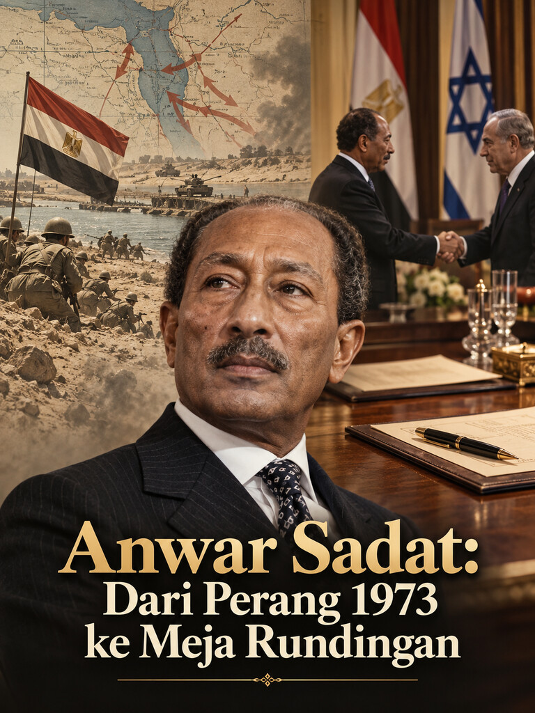 Anwar Sadat: Dari Perang 1973 ke Meja Rundingan