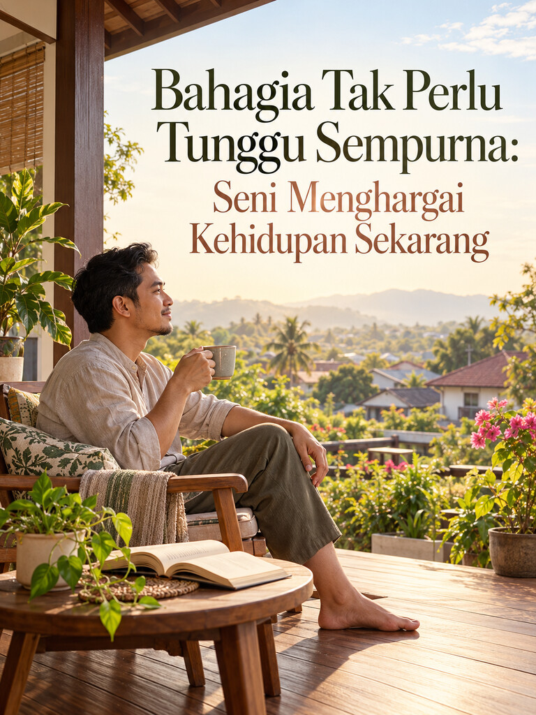 Bahagia Tak Perlu Tunggu Sempurna: Seni Menghargai Kehidupan Sekarang