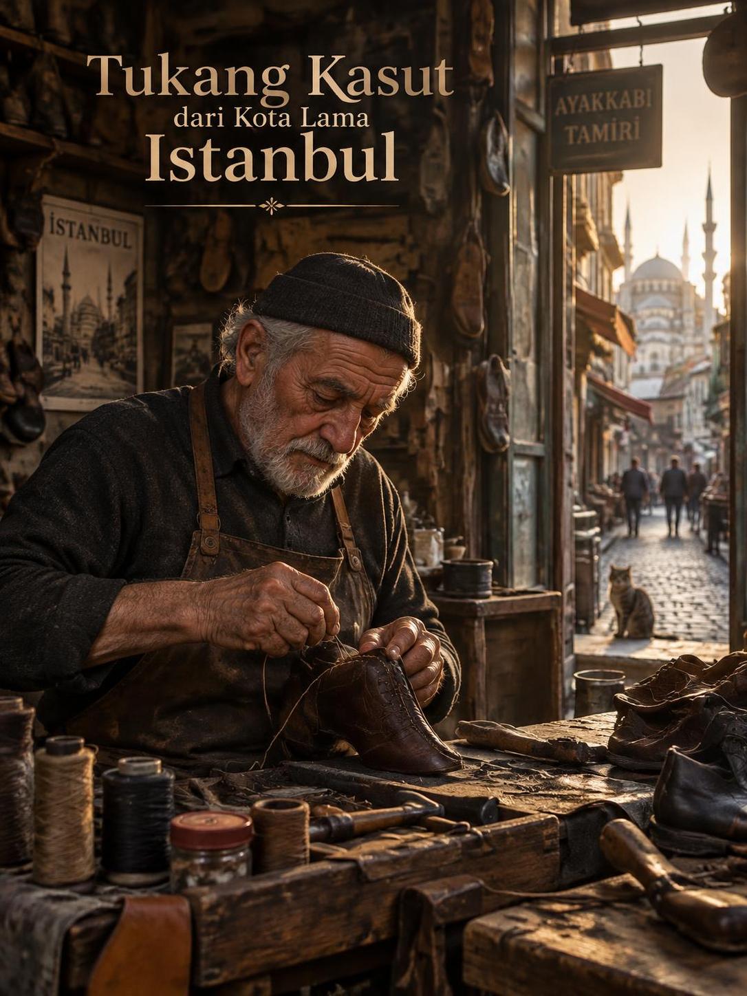 Tukang Kasut dari Kota Lama Istanbul