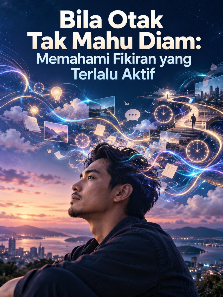 Bila Otak Tak Mahu Diam: Memahami Fikiran yang Terlalu Aktif