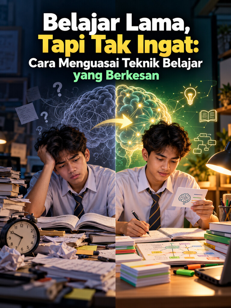 Belajar Lama, Tapi Tak Ingat: Cara Menguasai Teknik Belajar yang Berkesan