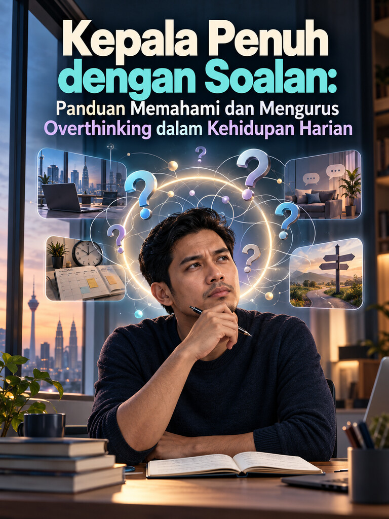 Kepala Penuh dengan Soalan: Panduan Memahami dan Mengurus Overthinking dalam Kehidupan Harian