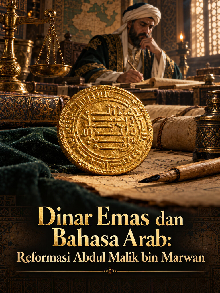 Dinar Emas dan Bahasa Arab: Reformasi Abdul Malik bin Marwan