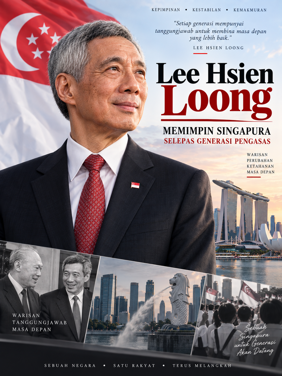 Lee Hsien Loong: Memimpin Singapura Selepas Generasi Pengasas