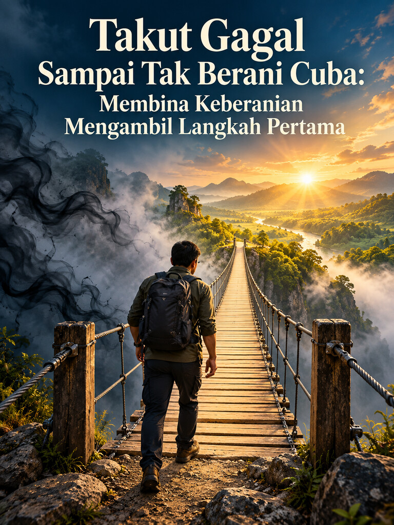 Takut Gagal Sampai Tak Berani Cuba: Membina Keberanian Mengambil Langkah Pertama