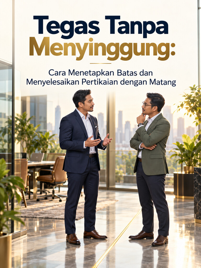 Tegas Tanpa Menyinggung: Cara Menetapkan Batas dan Menyelesaikan Pertikaian dengan Matang