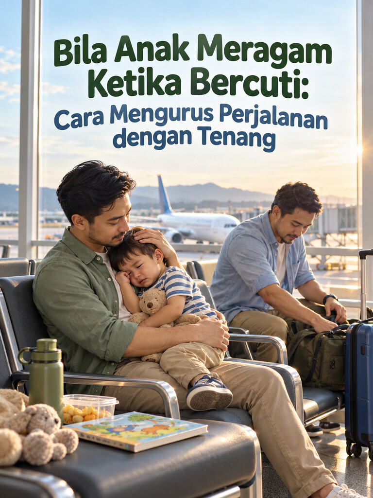 Bila Anak Meragam Ketika Bercuti: Cara Mengurus Perjalanan dengan Tenang