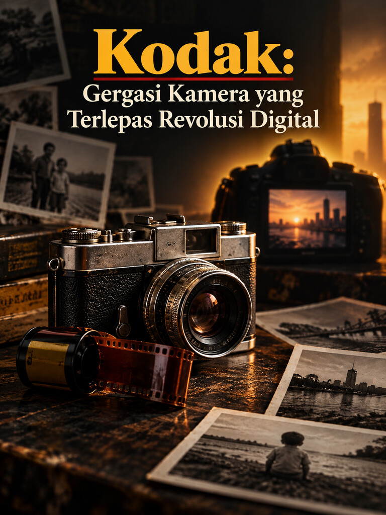 Kodak: Gergasi Kamera yang Terlepas Revolusi Digital