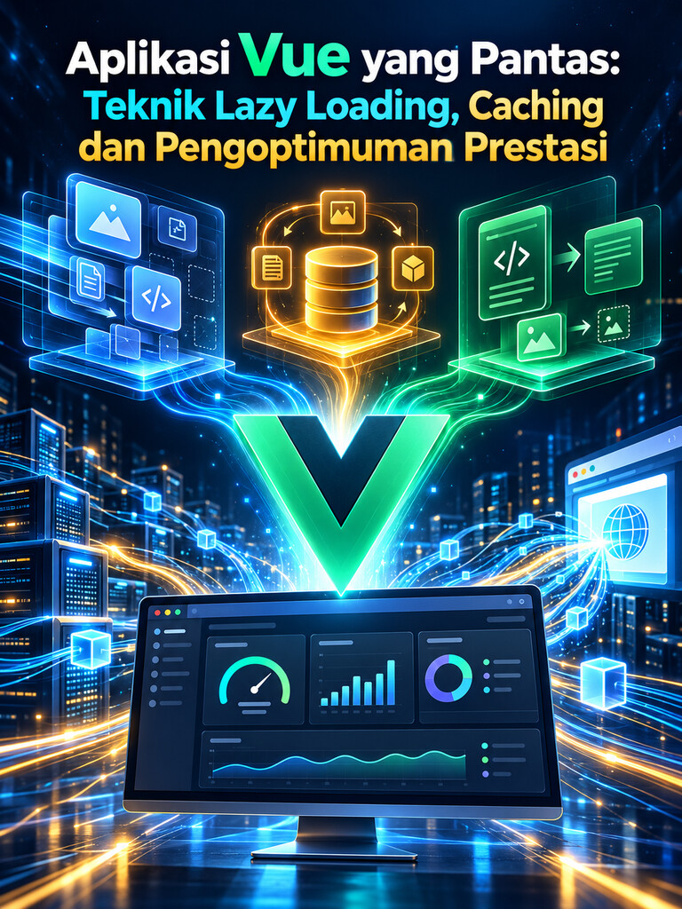 Aplikasi Vue yang Pantas: Teknik Lazy Loading, Caching dan Pengoptimuman Prestasi