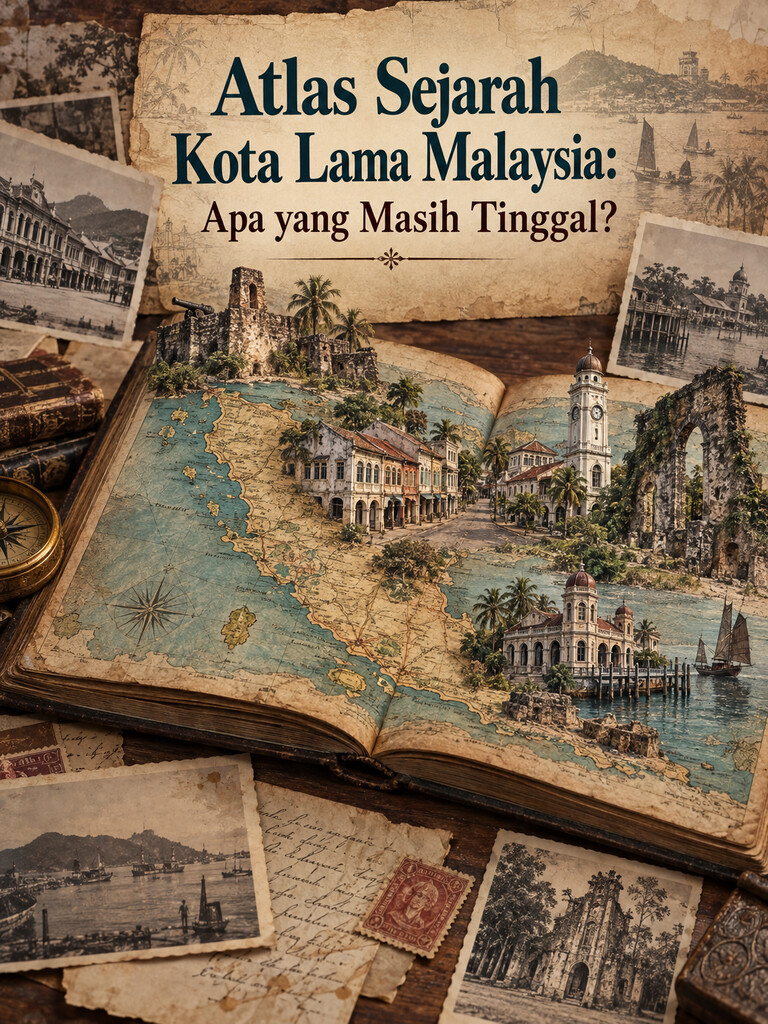 Atlas Sejarah Kota Lama Malaysia: Apa yang Masih Tinggal?