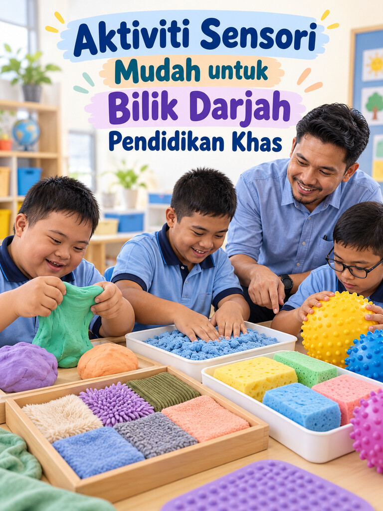 Aktiviti Sensori Mudah untuk Bilik Darjah Pendidikan Khas