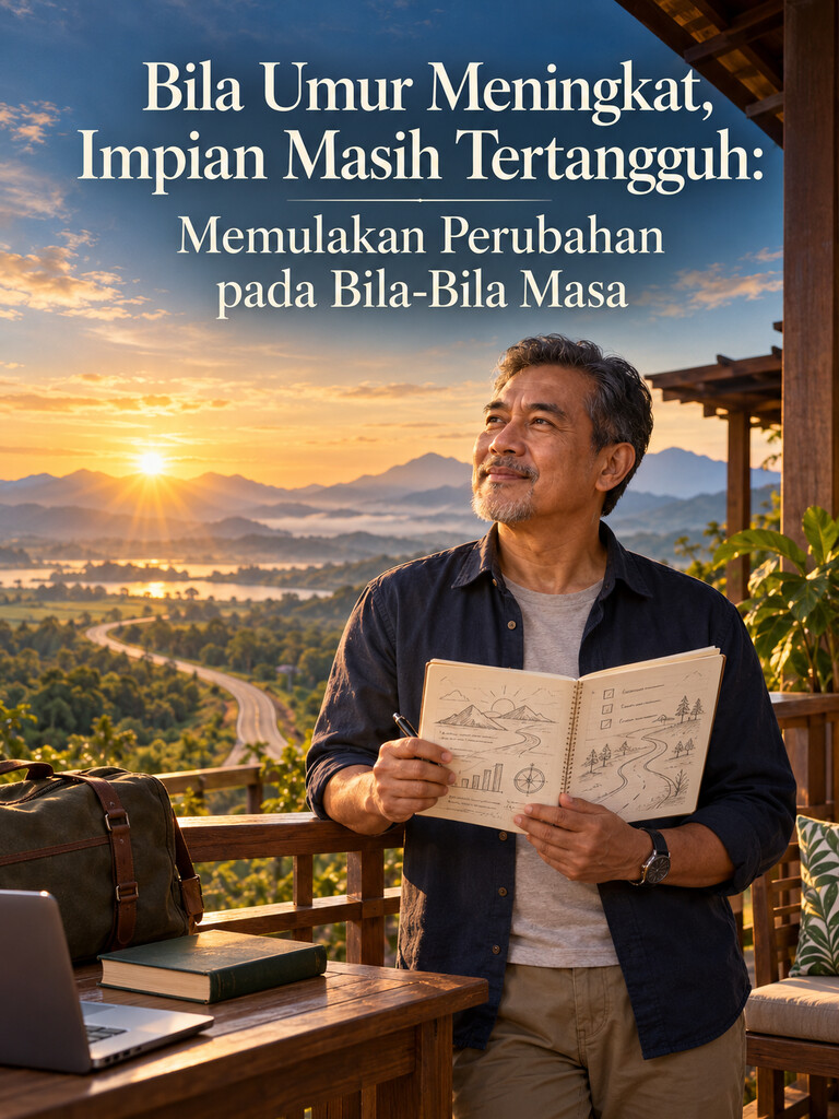 Bila Umur Meningkat, Impian Masih Tertangguh: Memulakan Perubahan pada Bila-Bila Masa