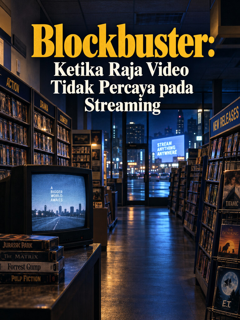 Blockbuster: Ketika Raja Video Tidak Percaya pada Streaming