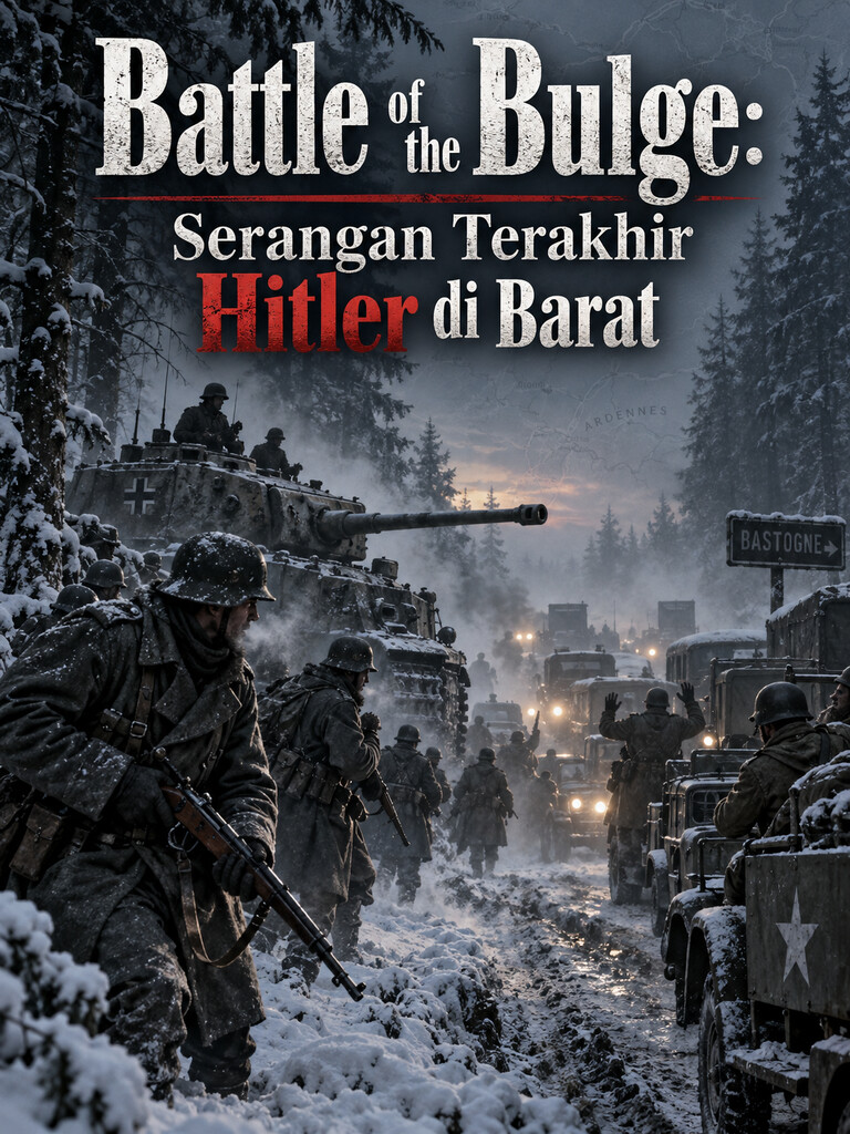 Battle of the Bulge: Serangan Terakhir Hitler di Barat