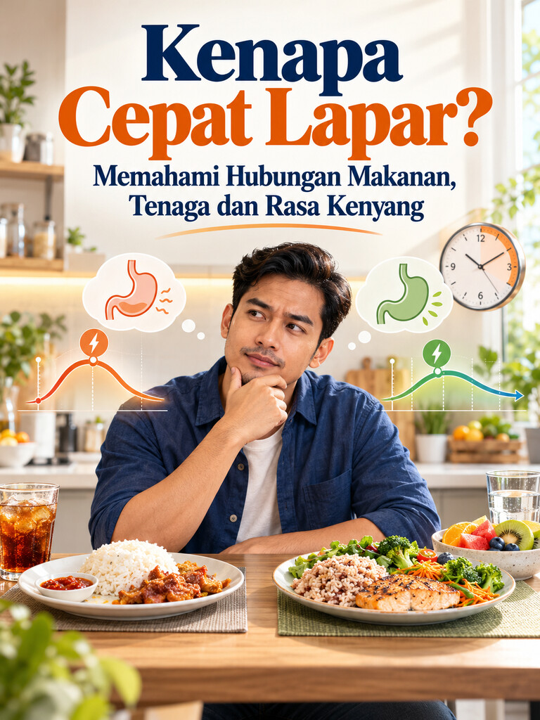 Kenapa Cepat Lapar? Memahami Hubungan Makanan, Tenaga dan Rasa Kenyang