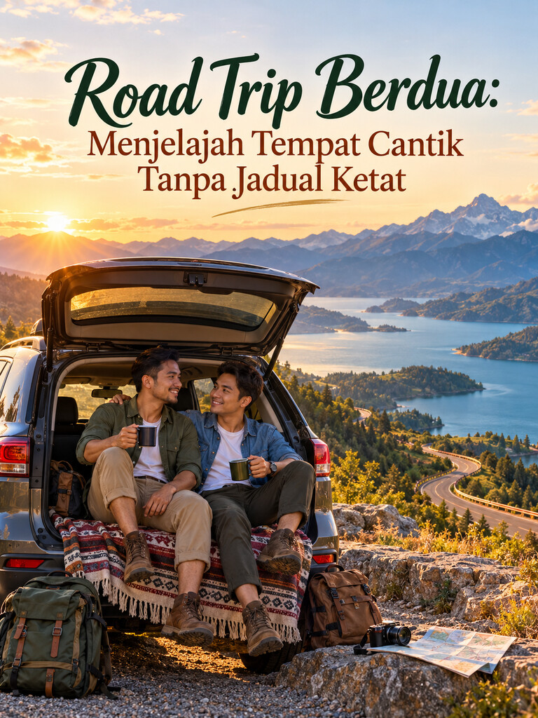 Road Trip Berdua: Menjelajah Tempat Cantik Tanpa Jadual Ketat