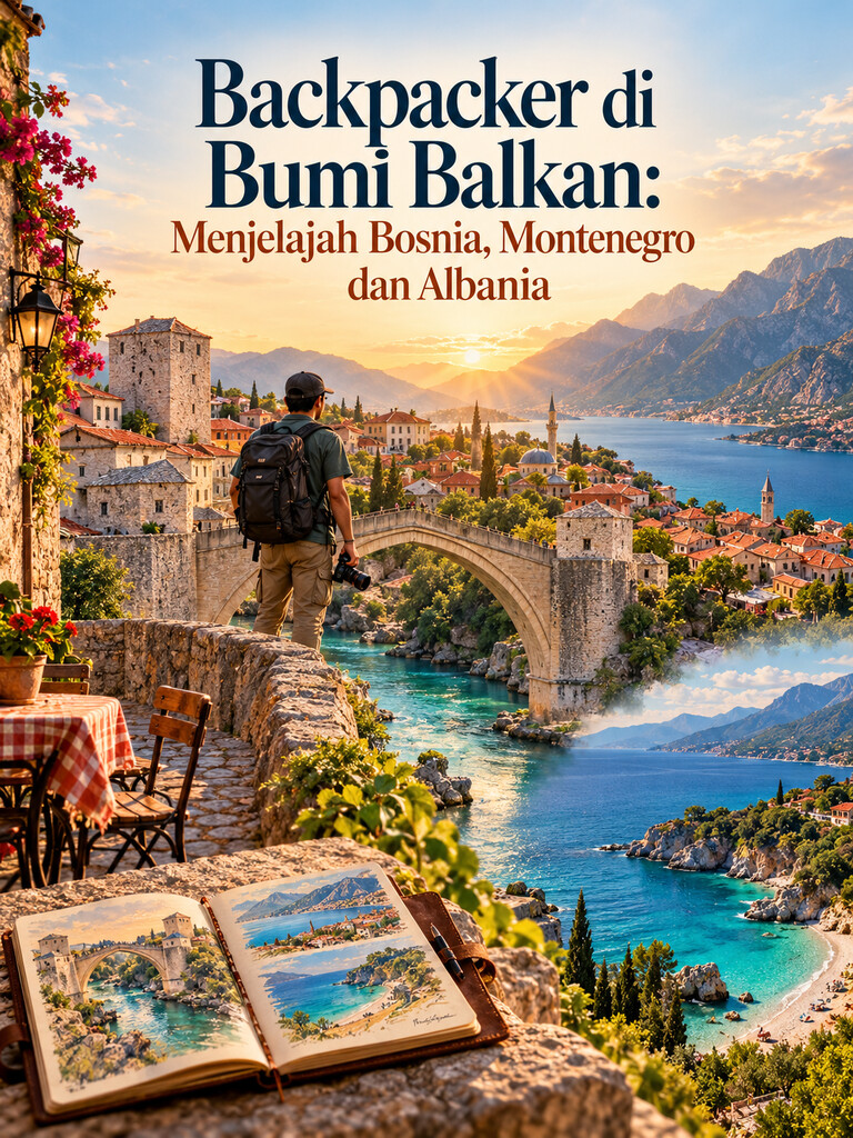 Backpacker di Bumi Balkan: Menjelajah Bosnia, Montenegro dan Albania